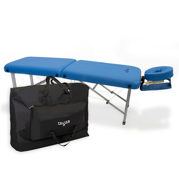 Κρεβατι Μασάζ Αλουμινίου 63,5X180cm Falcon Apollo Μπλε