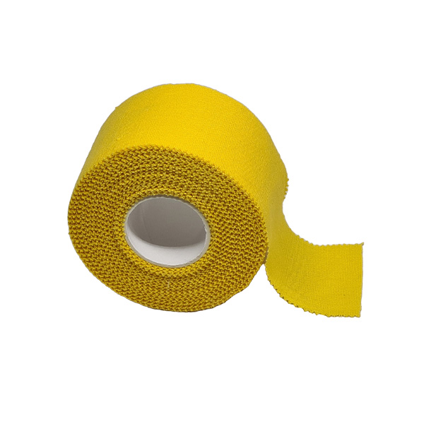 Plus Tape Color - Αυτοκόλλητη Ανελαστική Χρωματιστή Ταινία Περίδεσης 3,8cm X 10m - ΚΙΤΡΙΝΟ