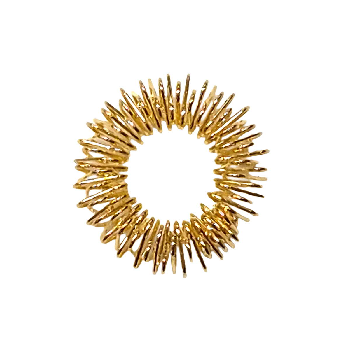 Δαχτυλίδι Μασάζ Δαχτύλων 2cm GOLD