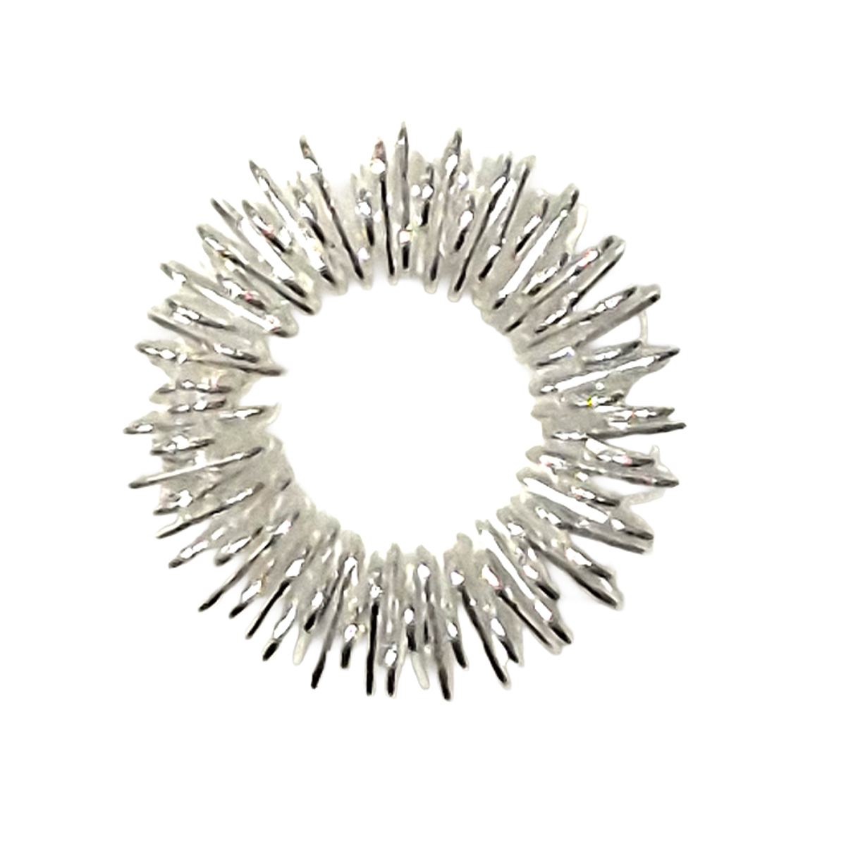 Δαχτυλίδι Μασάζ Δαχτύλων 2cm (Massage Finger Ring) Ασημί