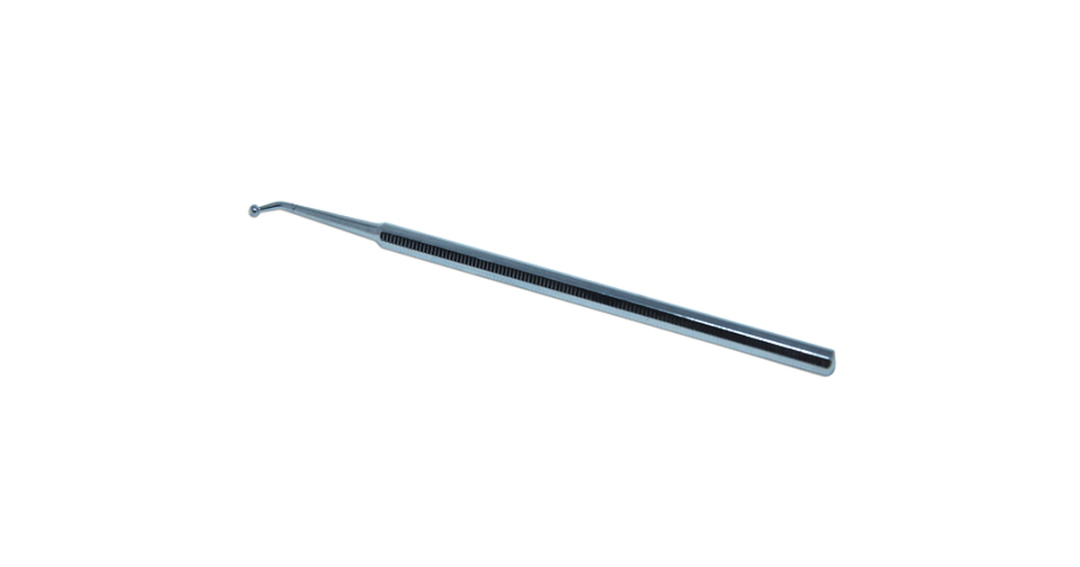 Ear probe angled