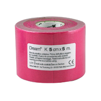 Product DREAM K Pink - Ελαστικός Επίδεσμος Κινησιοθεραπείας - Ροζ/ Φούξια 5cm X 5m base image