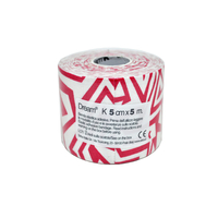 Product DREAM K Tribe - Red/ White - Ελαστικός Επίδεσμος Κινησιοθεραπείας 5cm X 5m base image
