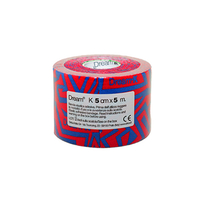 Product DREAM K Tribe - Blue/ Red - Ελαστικός Επίδεσμος Κινησιοθεραπείας 5cm X 5m base image