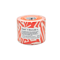 Product DREAM K Tribe - White/ Orange - Ελαστικός Επίδεσμος Κινησιοθεραπείας 5cm X 5m base image